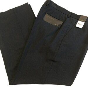 Claiborne R-Essentials Flat Front Mens Pants 36x30 Black NWT